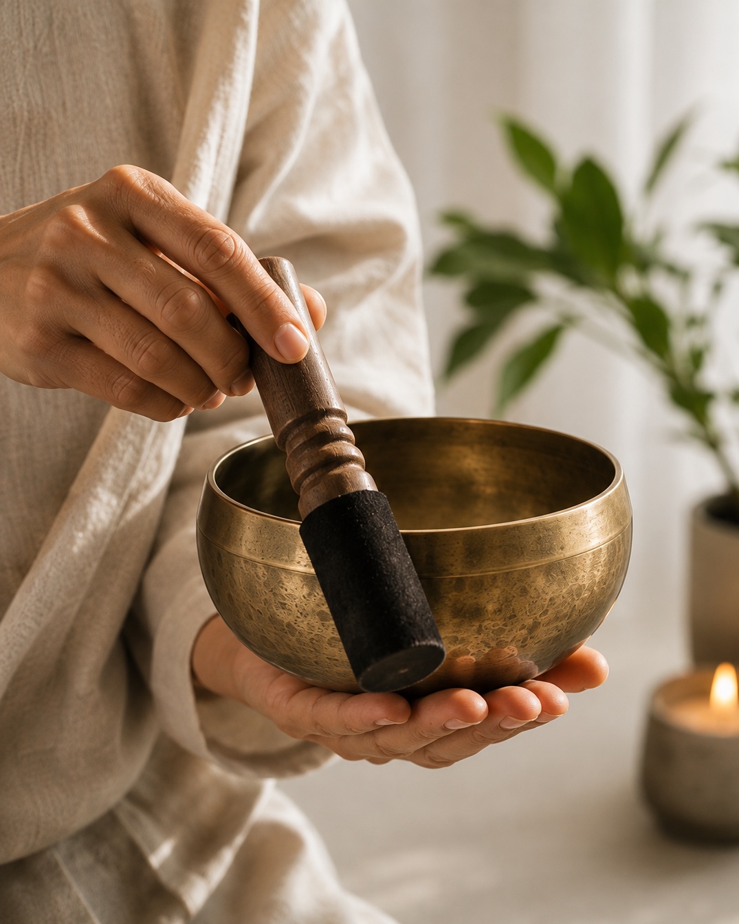 Editable wellbeing photograph